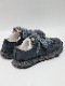�㴰���Maison MIHARA YASUHIRO�� PETERSON 23 LOW/original sole canvas garment dye Low-Top sneakers/BLKxBLK