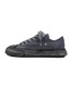 �㴰���Maison MIHARA YASUHIRO�� PETERSON 23 LOW/original sole canvas garment dye Low-Top sneakers/BLKxBLK