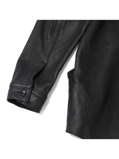 RIPVANWINKLE����åץ����󥦥��󥯥�/���ꥸ�ʥ�COW�ϥ��� RIDERS SHIRT/BLACK