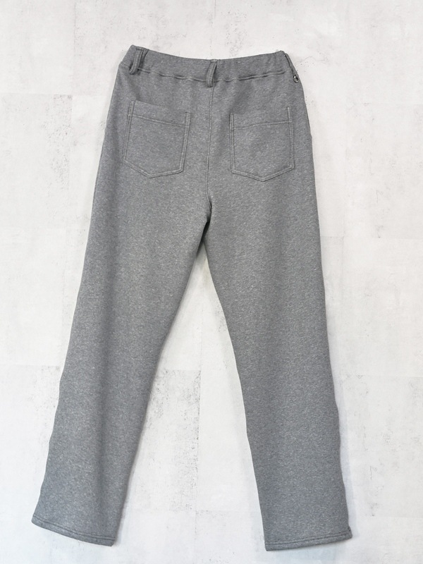 (ͽ���ʡ�11��12������ͽ��/42TH RESOUND CLOTHING���ꥵ����ɥ���������/SEMIWAIDE velours fleece WIDE TUCK PANTS/CHACOAL