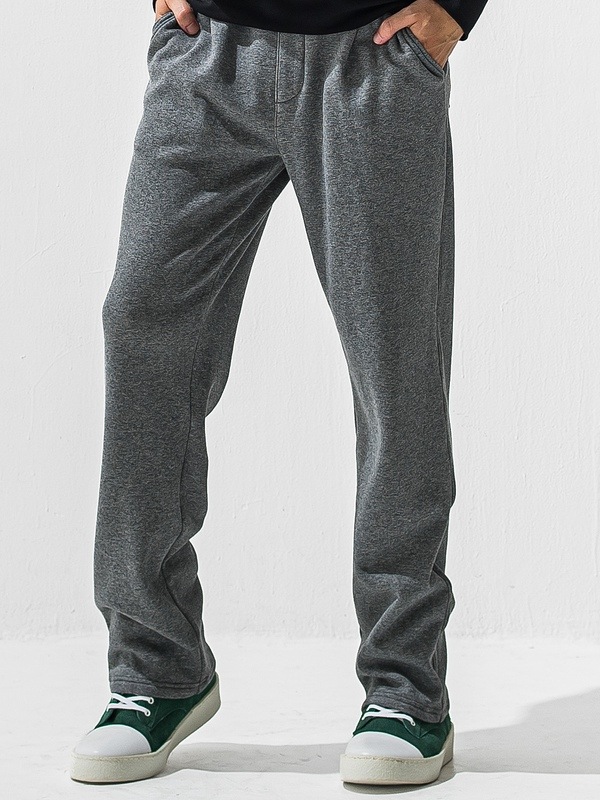 (ͽ���ʡ�11��12������ͽ��/42TH RESOUND CLOTHING���ꥵ����ɥ���������/SEMIWAIDE velours fleece WIDE TUCK PANTS/CHACOAL