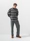 (ͽ���ʡ�11��12������ͽ��/42TH RESOUND CLOTHING���ꥵ����ɥ���������/SEMIWAIDE velours fleece WIDE TUCK PANTS/CHACOAL