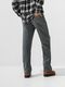(ͽ���ʡ�11��12������ͽ��/42TH RESOUND CLOTHING���ꥵ����ɥ���������/SEMIWAIDE velours fleece WIDE TUCK PANTS/CHACOAL