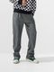 (ͽ���ʡ�11��12������ͽ��/42TH RESOUND CLOTHING���ꥵ����ɥ���������/SEMIWAIDE velours fleece WIDE TUCK PANTS/CHACOAL