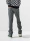 (ͽ���ʡ�11��12������ͽ��/42TH RESOUND CLOTHING���ꥵ����ɥ���������/SEMIWAIDE velours fleece WIDE TUCK PANTS/CHACOAL