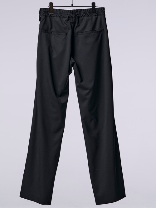 �㴰���THE ONENESS�������ͥ�/RePE/WoolGabardine WideSlacks/Black
