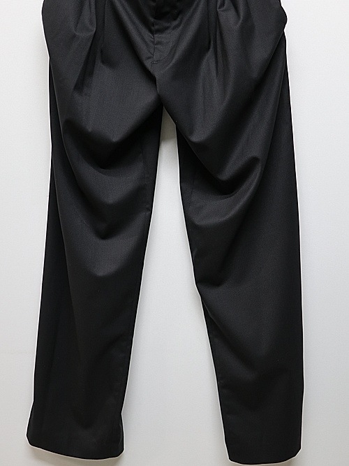 �㴰���THE ONENESS�������ͥ�/RePE/WoolGabardine WideSlacks/Black
