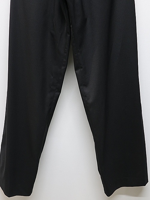 �㴰���THE ONENESS�������ͥ�/RePE/WoolGabardine WideSlacks/Black
