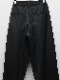 �㴰���THE ONENESS�������ͥ�/RePE/WoolGabardine WideSlacks/Black