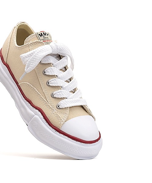 �㴰���Maison MIHARA YASUHIRO��PETERSON low/ Original sole canvas lowcut sneakerr/NATURAL
