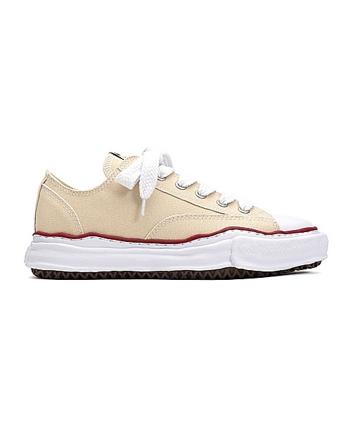 �㴰���Maison MIHARA YASUHIRO��PETERSON low/ Original sole canvas lowcut sneakerr/NATURAL