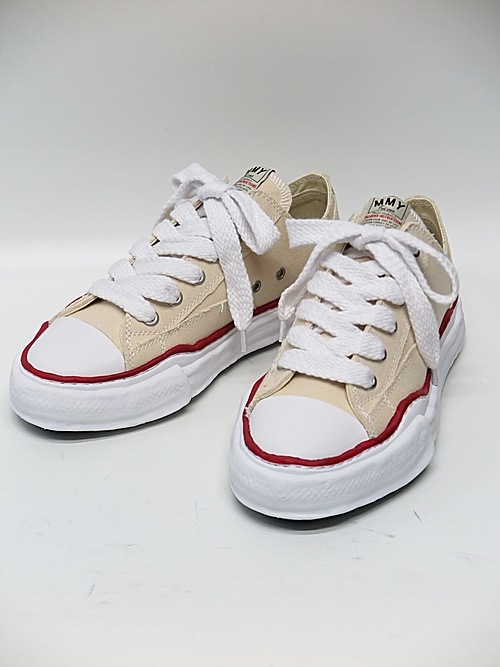 �㴰���Maison MIHARA YASUHIRO��PETERSON low/ Original sole canvas lowcut sneakerr/NATURAL