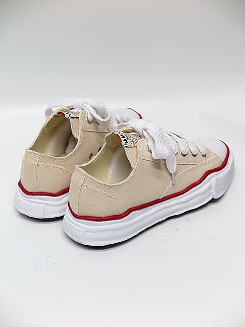 �㴰���Maison MIHARA YASUHIRO��PETERSON low/ Original sole canvas lowcut sneakerr/NATURAL