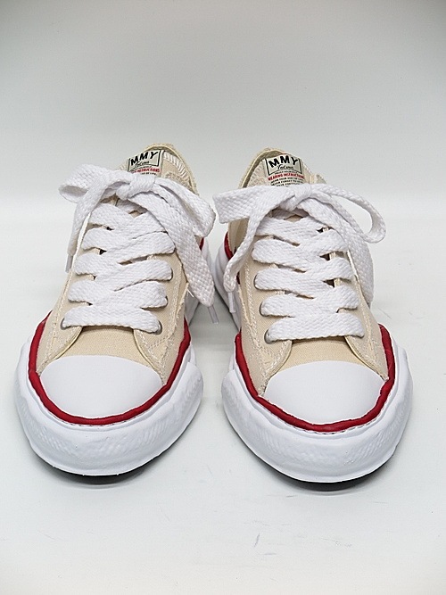 �㴰���Maison MIHARA YASUHIRO��PETERSON low/ Original sole canvas lowcut sneakerr/NATURAL