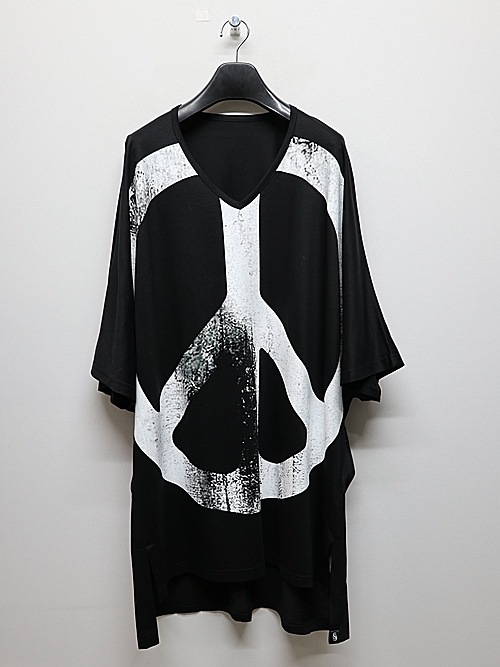 �㴰���THE ONENESS�������ͥ�/Eco Rayon & Organic Cotton Jersey Dolman V-Nack/Black
