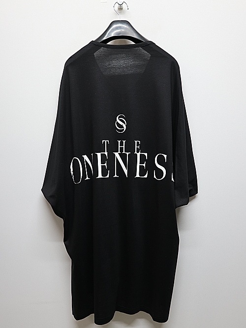 �㴰���THE ONENESS�������ͥ�/Eco Rayon & Organic Cotton Jersey Dolman V-Nack/Black