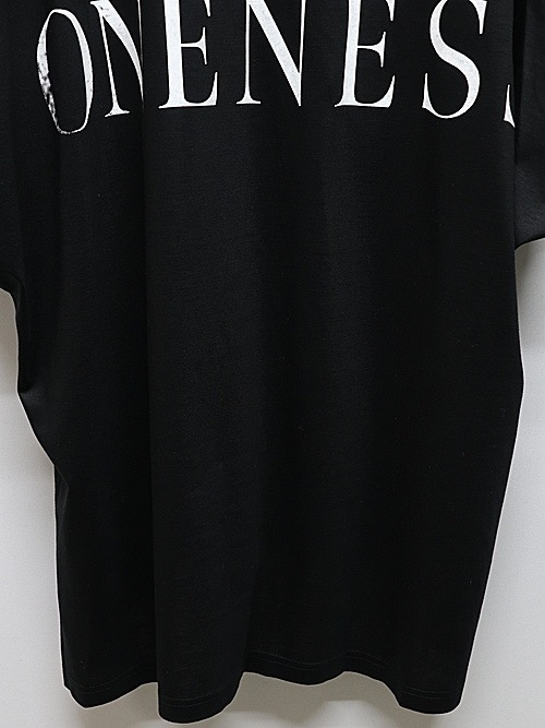 �㴰���THE ONENESS�������ͥ�/Eco Rayon & Organic Cotton Jersey Dolman V-Nack/Black