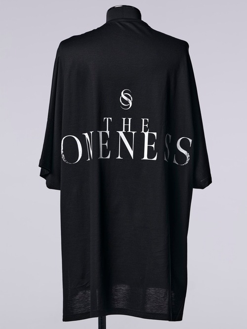 �㴰���THE ONENESS�������ͥ�/Eco Rayon & Organic Cotton Jersey Dolman V-Nack/Black