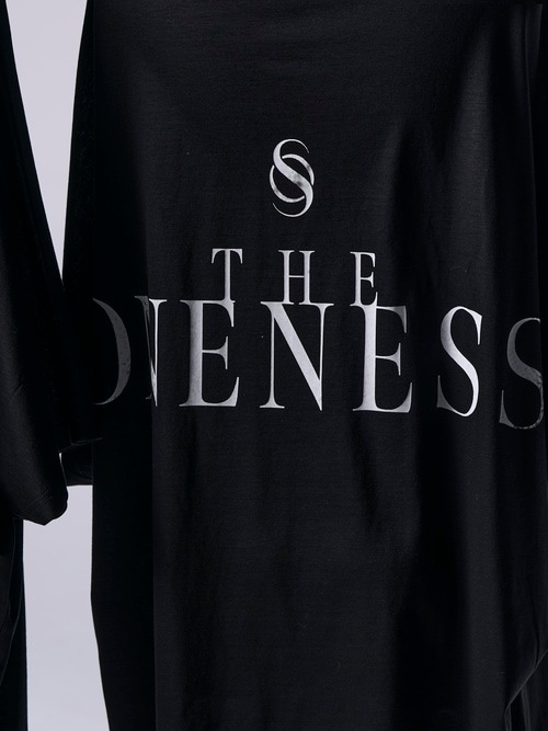 �㴰���THE ONENESS�������ͥ�/Eco Rayon & Organic Cotton Jersey Dolman V-Nack/Black