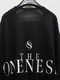 �㴰���THE ONENESS�������ͥ�/Eco Rayon & Organic Cotton Jersey Dolman V-Nack/Black