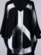 �㴰���THE ONENESS�������ͥ�/Eco Rayon & Organic Cotton Jersey Dolman V-Nack/Black