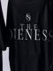 �㴰���THE ONENESS�������ͥ�/Eco Rayon & Organic Cotton Jersey Dolman V-Nack/Black