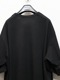 Ground Y�����饦��ɥ磻/30/- COTTON JERSEY SLIT JUMBO T-SHIRT/BLACK.