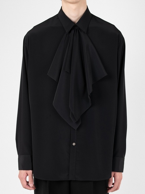 LAD MUSICIAN����å� �ߥ塼�������/DECHINE FRILL SHIRT/BLACK