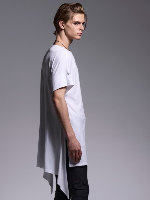 (ͽ���ʡ�3��4������ͽ��/kiryuyrik������奦����奦/BEATENJIKU Boat Neck Flare-T/White