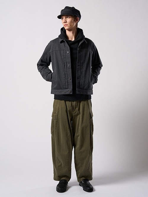 (ͽ���ʡ�10��11������ͽ��/wjk�����֥른��������/back pile hoodie/black
