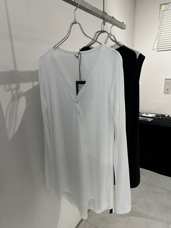 (ͽ���ʡ�8��9������ͽ��/kiryuyrik������奦����奦/BEATENJIKU Henry Neck T-Shirt/White