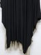 �㴰���nude:masahiko maruyama ���̡���:�ޥ��ҥ��ޥ���/40/- Cotton/Wool Jersey LAYERED PONCHO (2pcs SET)/Black-Beige