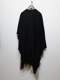 �㴰���nude:masahiko maruyama ���̡���:�ޥ��ҥ��ޥ���/40/- Cotton/Wool Jersey LAYERED PONCHO (2pcs SET)/Black-Beige