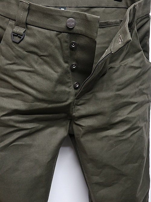 RIPVANWINKLEåץ󥦥󥯥/Slub-surge stretch JEANS/KHAKI.
