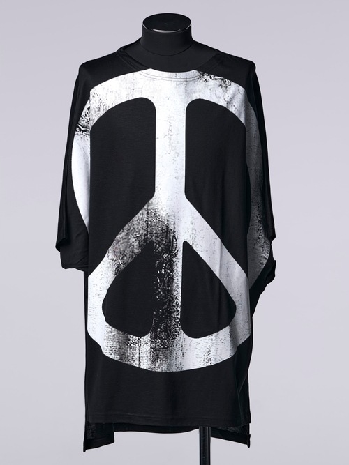 �㴰���THE ONENESS�������ͥ�/Eco Rayon & Organic Cotton Jersey Dolman Boat-Nack/Black