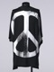 �㴰���THE ONENESS�������ͥ�/Eco Rayon & Organic Cotton Jersey Dolman Boat-Nack/Black