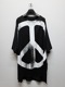 �㴰���THE ONENESS�������ͥ�/Eco Rayon & Organic Cotton Jersey Dolman Boat-Nack/Black