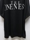 �㴰���THE ONENESS�������ͥ�/Eco Rayon & Organic Cotton Jersey Dolman Boat-Nack/Black