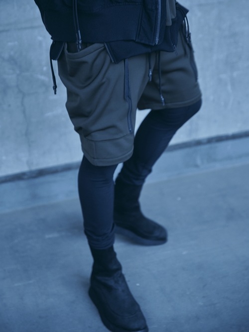RIPVANWINKLE����åץ����󥦥��󥯥�/CORDURA �ե꡼�� BUSH SHORTS/BLACK