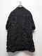 �㴰���Ground Y�����饦��ɥ磻/PE SPUNLAWN OPEN COLLAR BACK GATHER SHIRT/BLACK