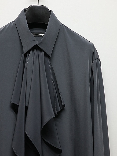 LAD MUSICIAN����å� �ߥ塼�������/DECHINE FRILL SHIRT/STEEL GRAY