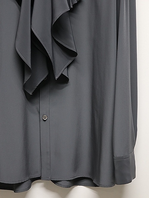 LAD MUSICIAN����å� �ߥ塼�������/DECHINE FRILL SHIRT/STEEL GRAY