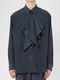 LAD MUSICIAN����å� �ߥ塼�������/DECHINE FRILL SHIRT/STEEL GRAY