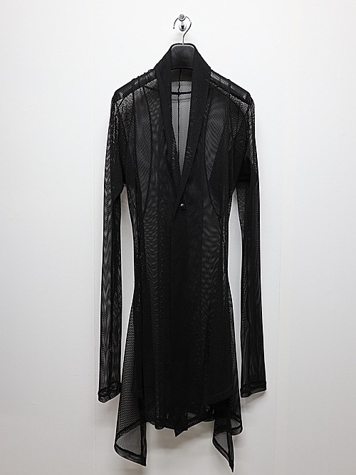 (ͽ���ʡ�7��8������ͽ��/kiryuyrik������奦����奦/Mesh Dolman Sleeve Cardigan/Black
