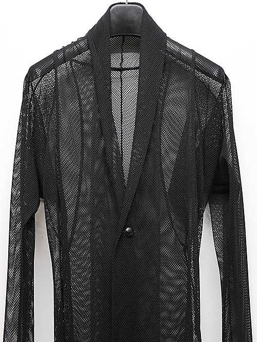 (ͽ���ʡ�7��8������ͽ��/kiryuyrik������奦����奦/Mesh Dolman Sleeve Cardigan/Black