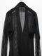 (ͽ���ʡ�7��8������ͽ��/kiryuyrik������奦����奦/Mesh Dolman Sleeve Cardigan/Black