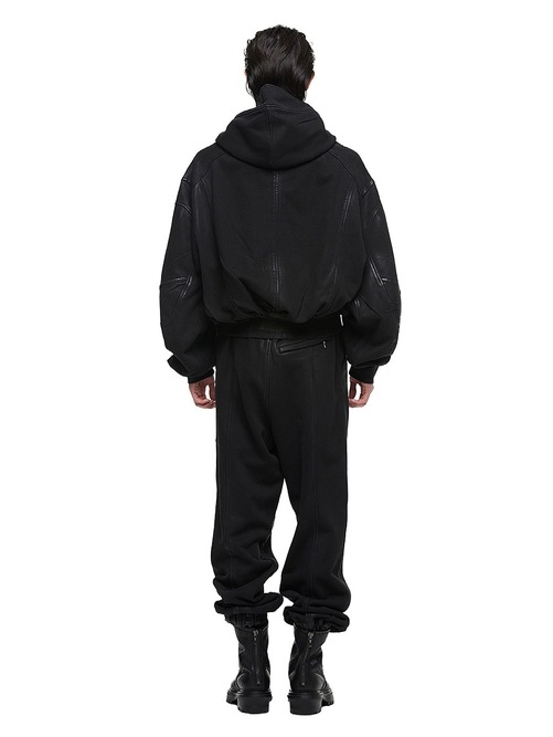 (ͽ����)8��9������ͽ��/JULIUS����ꥦ��/COTTON SWEAT CUT & SEWN3/BLACK