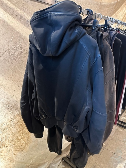 (ͽ����)8��9������ͽ��/JULIUS����ꥦ��/COTTON SWEAT CUT & SEWN3/BLACK