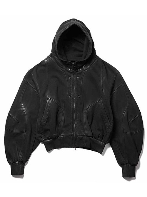 (ͽ����)8��9������ͽ��/JULIUS����ꥦ��/COTTON SWEAT CUT & SEWN3/BLACK