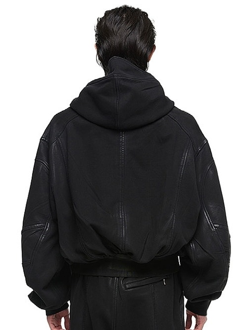 (ͽ����)8��9������ͽ��/JULIUS����ꥦ��/COTTON SWEAT CUT & SEWN3/BLACK